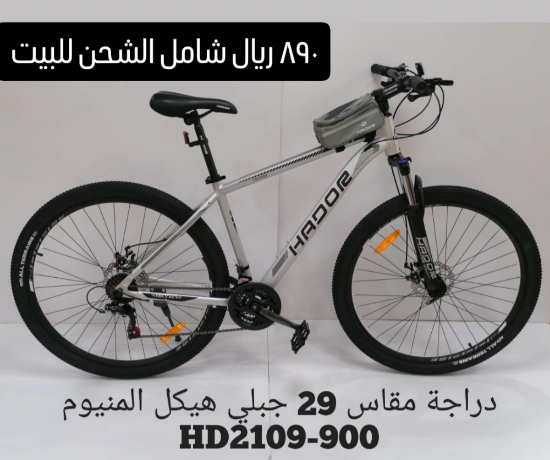 صورة دراجة المنيوم رياضية مقاس 29 - كروم